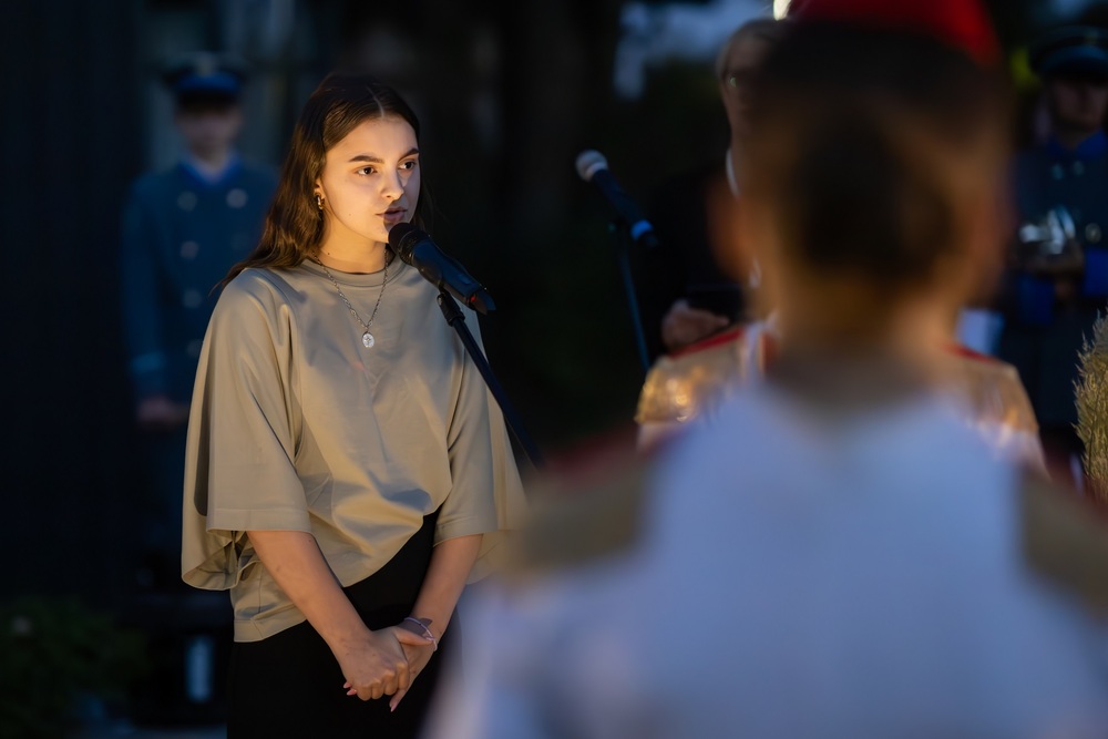 Upamiętnienie powstańców śląskich w Glinicy. Fot. Gmina Ciasna