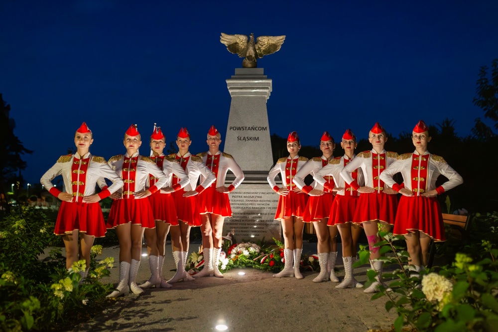 Upamiętnienie powstańców śląskich w Glinicy. Fot. Gmina Ciasna