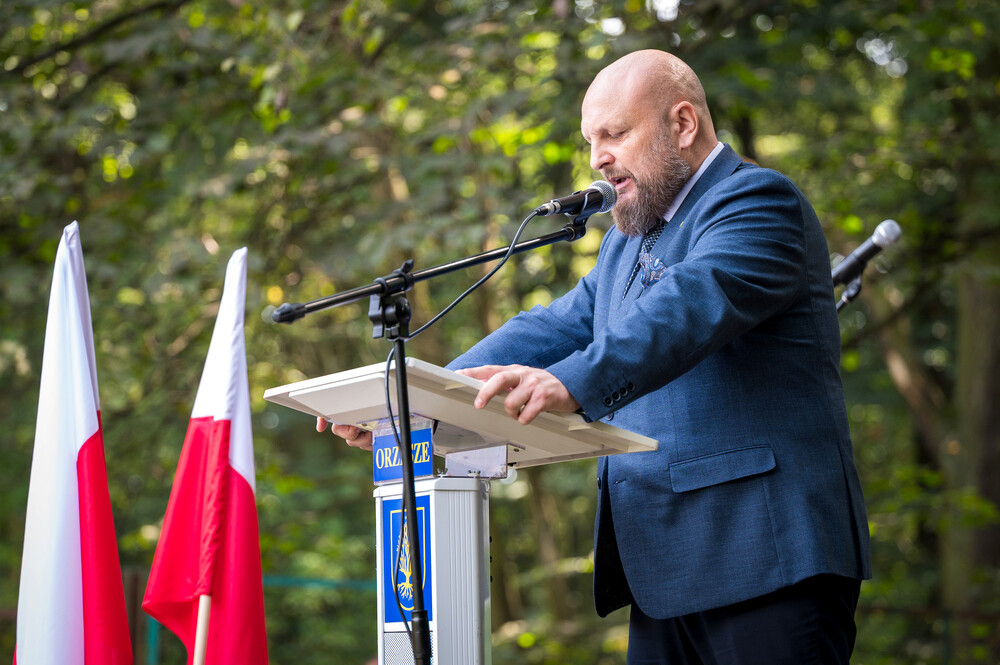 Upamiętnienie Powstańców Śląskich w Orzeszu-Zawiści, 3 września 2024. Fot.: IPN K. Łojko