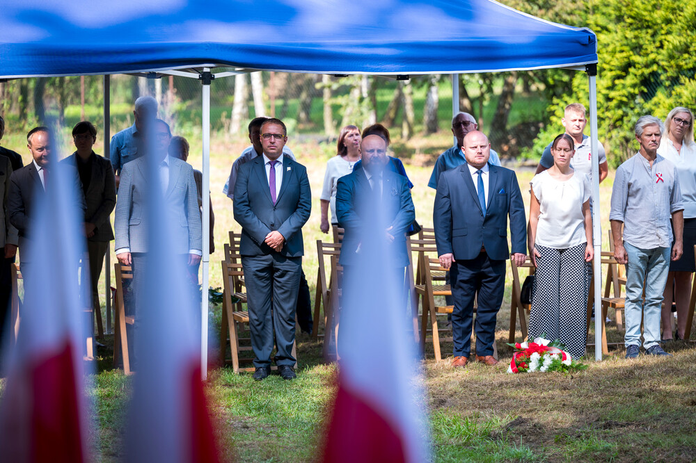Upamiętnienie Powstańców Śląskich w Orzeszu-Zawiści, 3 września 2024. Fot.: IPN K. Łojko