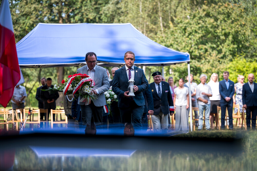 Upamiętnienie Powstańców Śląskich w Orzeszu-Zawiści, 3 września 2024. Fot.: IPN K. Łojko