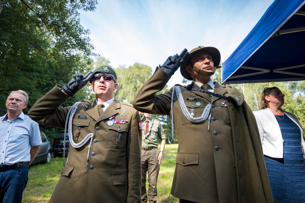 Upamiętnienie Powstańców Śląskich w Orzeszu-Zawiści, 3 września 2024. Fot.: IPN K. Łojko