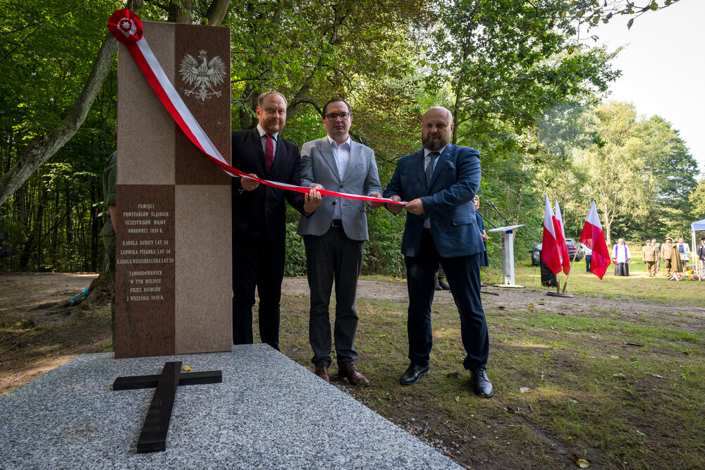 Upamiętnienie Powstańców Śląskich w Orzeszu-Zawiści, 3 września 2024. Fot.: IPN K. Łojko