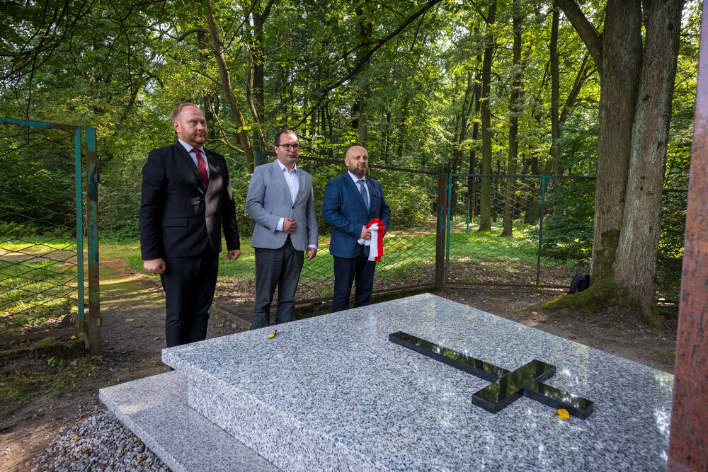 Upamiętnienie Powstańców Śląskich w Orzeszu-Zawiści, 3 września 2024. Fot.: IPN K. Łojko