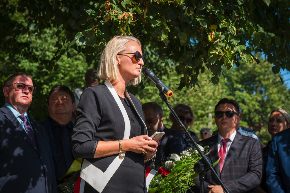 Uroczystości pogrzebowe Józefa Lewickiego, żołnierza VII Śląskiego Okręgu NSZ – Szczyrk, 6 września 2024. Fot.: IPN K. Łojko