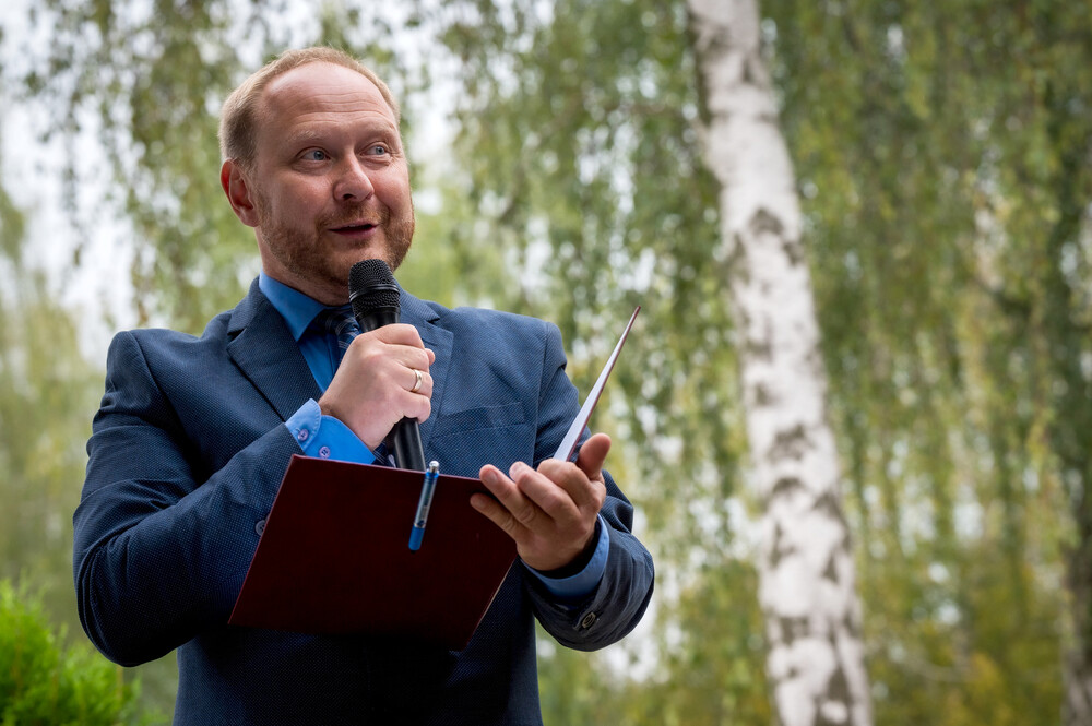 Uroczystość oznaczenia grobu powstańca śląskiego śp. Konrada Zimonia znakiem pamięci „Tobie Polsko” – Rybnik, 10 września 2024. Fot.: IPN K. Łojko