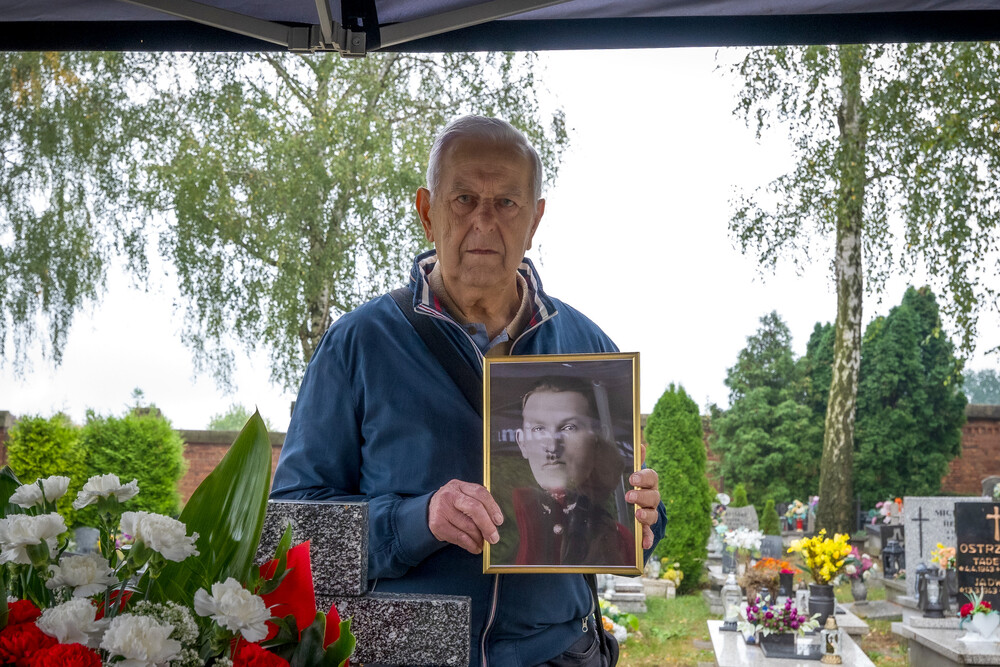 Uroczystość oznaczenia grobu powstańca śląskiego śp. Konrada Zimonia znakiem pamięci „Tobie Polsko” – Rybnik, 10 września 2024. Fot.: IPN K. Łojko