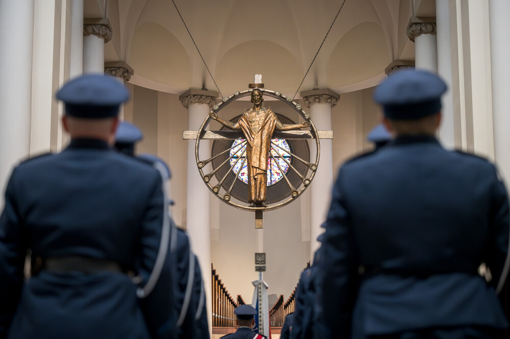 Oddział IPN w Katowicach został uhonorowany Medalem za Zasługi dla Ogólnopolskiego Stowarzyszenia „Rodzina Policyjna 1939 r.” z siedzibą w Katowicach – Katowice, 13 września 2024 r. Fot.: IPN K. Łojko