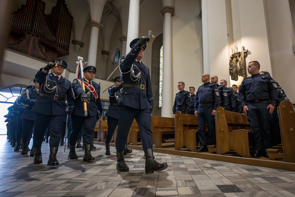 Oddział IPN w Katowicach został uhonorowany Medalem za Zasługi dla Ogólnopolskiego Stowarzyszenia „Rodzina Policyjna 1939 r.” z siedzibą w Katowicach – Katowice, 13 września 2024 r. Fot.: IPN K. Łojko