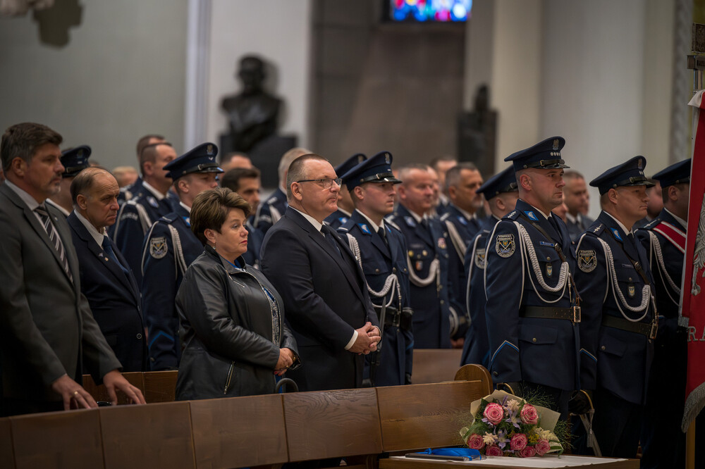 Oddział IPN w Katowicach został uhonorowany Medalem za Zasługi dla Ogólnopolskiego Stowarzyszenia „Rodzina Policyjna 1939 r.” z siedzibą w Katowicach – Katowice, 13 września 2024 r. Fot.: IPN K. Łojko