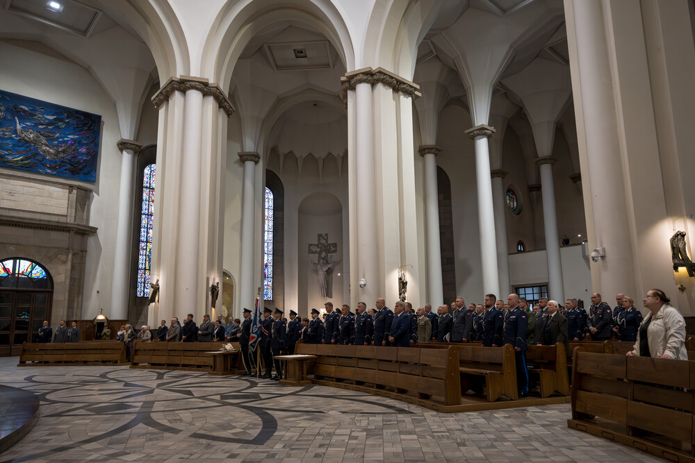Oddział IPN w Katowicach został uhonorowany Medalem za Zasługi dla Ogólnopolskiego Stowarzyszenia „Rodzina Policyjna 1939 r.” z siedzibą w Katowicach – Katowice, 13 września 2024 r. Fot.: IPN K. Łojko