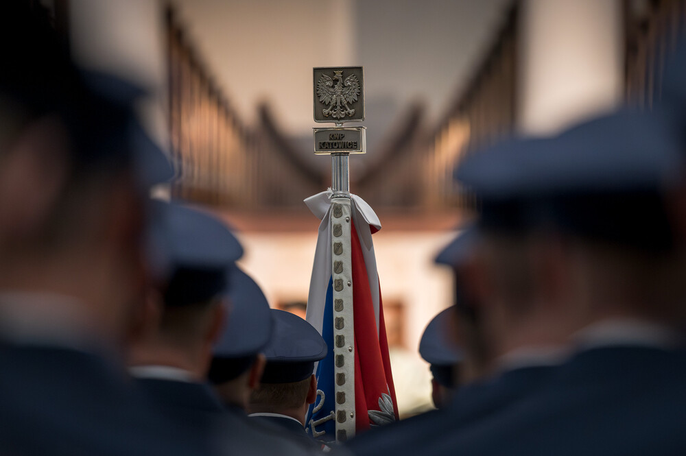 Oddział IPN w Katowicach został uhonorowany Medalem za Zasługi dla Ogólnopolskiego Stowarzyszenia „Rodzina Policyjna 1939 r.” z siedzibą w Katowicach – Katowice, 13 września 2024 r. Fot.: IPN K. Łojko