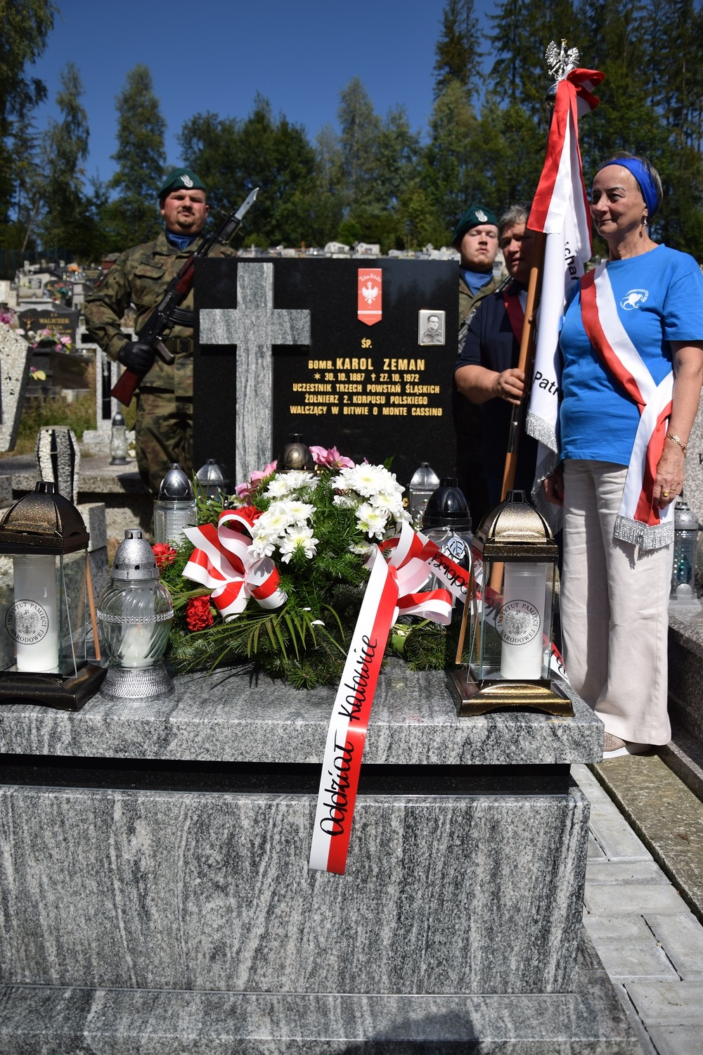 Grób Karola Zemana.