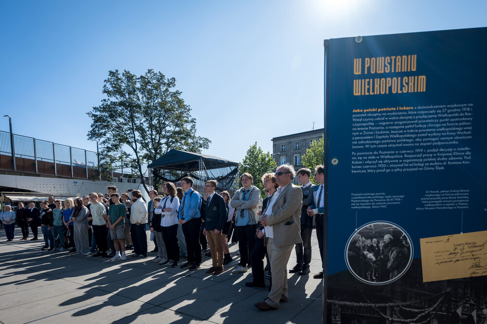 Otwarcie wystawy „Wielkopolanin na Górnym Śląsku – dr Ignacy Nowak (1887-1966)” – Chorzów, 20 września 2024. Fot.: IPN K. Łojko