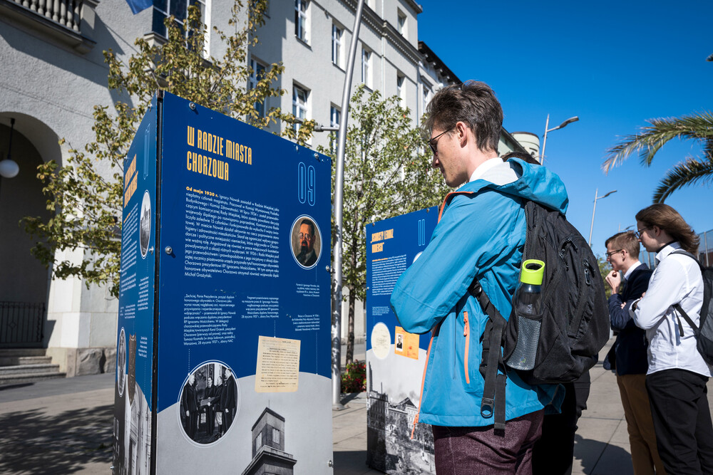 Otwarcie wystawy „Wielkopolanin na Górnym Śląsku – dr Ignacy Nowak (1887-1966)” – Chorzów, 20 września 2024. Fot.: IPN K. Łojko