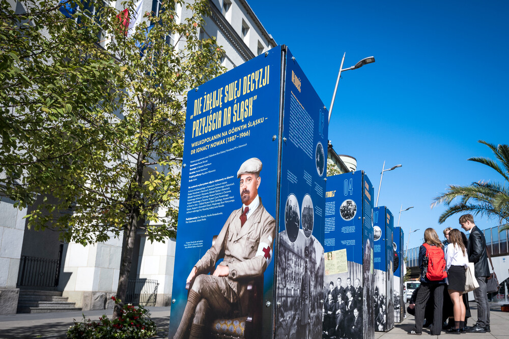 Otwarcie wystawy „Wielkopolanin na Górnym Śląsku – dr Ignacy Nowak (1887-1966)” – Chorzów, 20 września 2024. Fot.: IPN K. Łojko