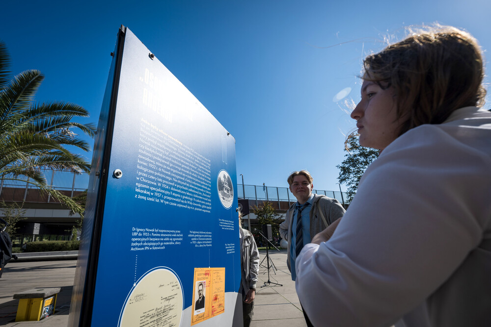 Otwarcie wystawy „Wielkopolanin na Górnym Śląsku – dr Ignacy Nowak (1887-1966)” – Chorzów, 20 września 2024. Fot.: IPN K. Łojko