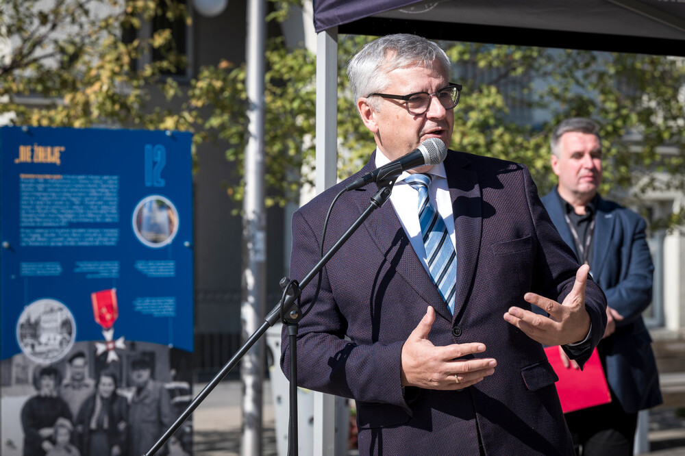 Otwarcie wystawy „Wielkopolanin na Górnym Śląsku – dr Ignacy Nowak (1887-1966)” – Chorzów, 20 września 2024. Fot.: IPN K. Łojko