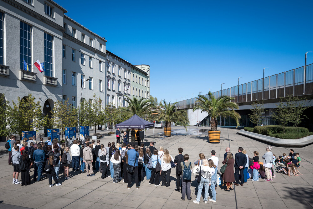Otwarcie wystawy „Wielkopolanin na Górnym Śląsku – dr Ignacy Nowak (1887-1966)” – Chorzów, 20 września 2024. Fot.: IPN K. Łojko