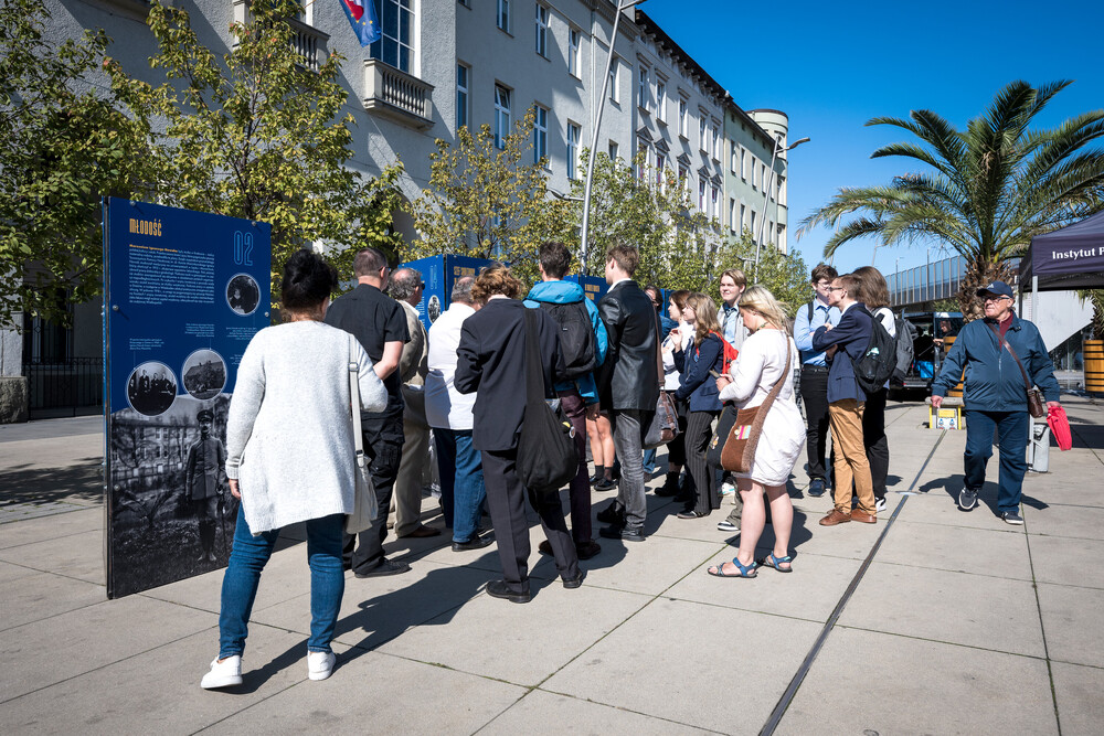 Otwarcie wystawy „Wielkopolanin na Górnym Śląsku – dr Ignacy Nowak (1887-1966)” – Chorzów, 20 września 2024. Fot.: IPN K. Łojko