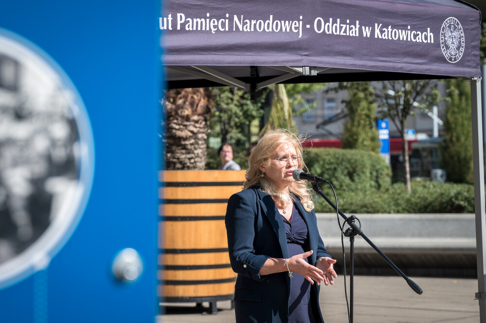 Otwarcie wystawy „Wielkopolanin na Górnym Śląsku – dr Ignacy Nowak (1887-1966)” – Chorzów, 20 września 2024. Fot.: IPN K. Łojko