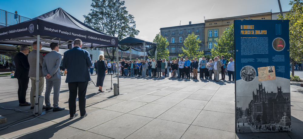 Otwarcie wystawy „Wielkopolanin na Górnym Śląsku – dr Ignacy Nowak (1887-1966)” – Chorzów, 20 września 2024. Fot.: IPN K. Łojko