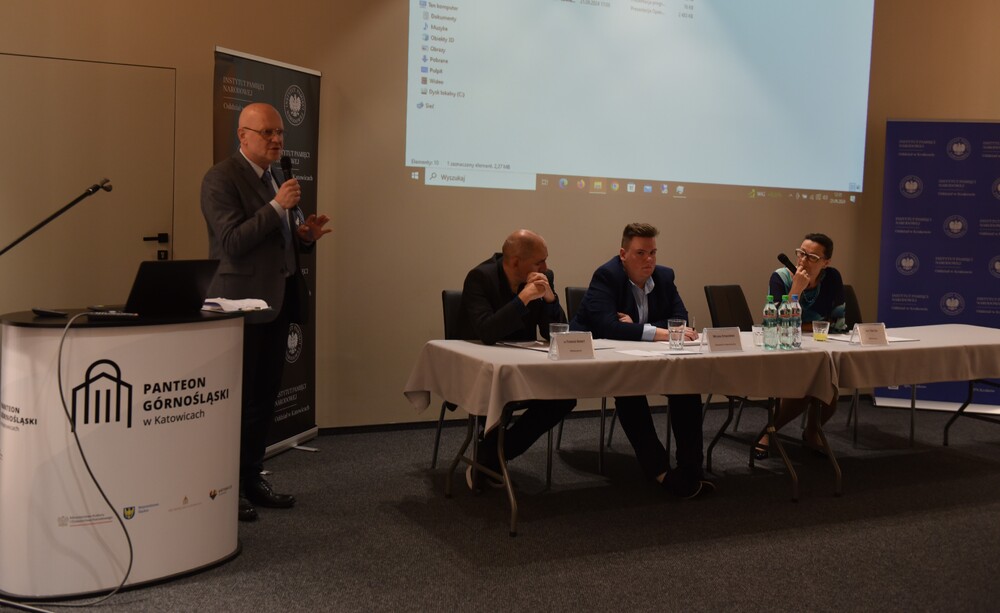 Konferencja „Dekret sierpniowy jako narzędzie sprawiedliwych rozliczeń ze zbrodniami okresu wojny i okupacji?”. Fot. Monika Kobylańska/IPN