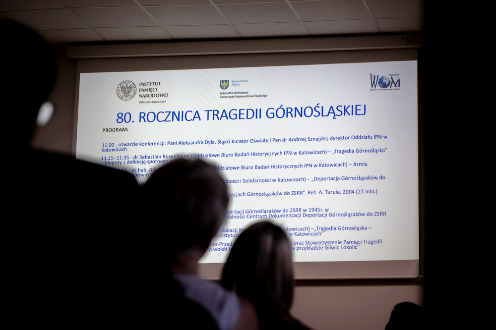 Konferencja dla nauczycieli „80. rocznica Tragedii Górnośląskiej“ – Katowice, 25 września 2024. Fot.: IPN K. Łojko