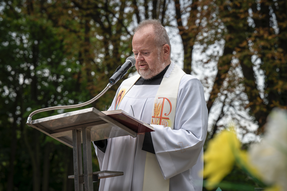 Upamiętnienie Józefa Korola, komendanta Związku Walki Zbrojnej Okręgu Śląskiego – Cieszyn, 27 września 2024. Fot.: IPN K. Łojko.