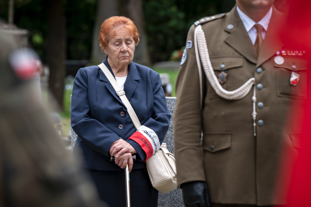 Upamiętnienie Józefa Korola, komendanta Związku Walki Zbrojnej Okręgu Śląskiego – Cieszyn, 27 września 2024. Fot.: IPN K. Łojko.