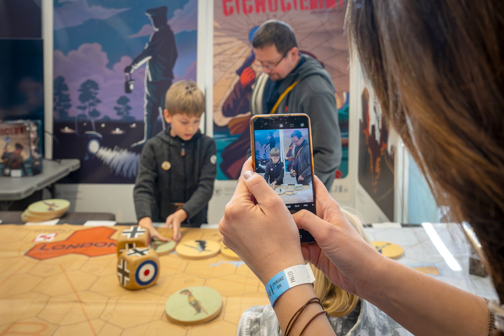 Instytut Pamięci Narodowej podczas Planszówek w Spodku – Katowice, 28-29 września 2024. Fot.: IPN K. Łojko