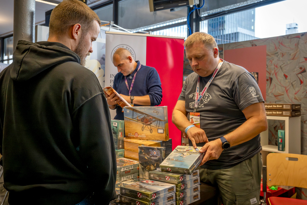 Instytut Pamięci Narodowej podczas Planszówek w Spodku – Katowice, 28-29 września 2024. Fot.: IPN K. Łojko