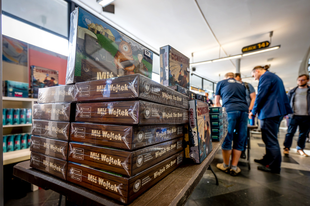 Instytut Pamięci Narodowej podczas Planszówek w Spodku – Katowice, 28-29 września 2024. Fot.: IPN K. Łojko