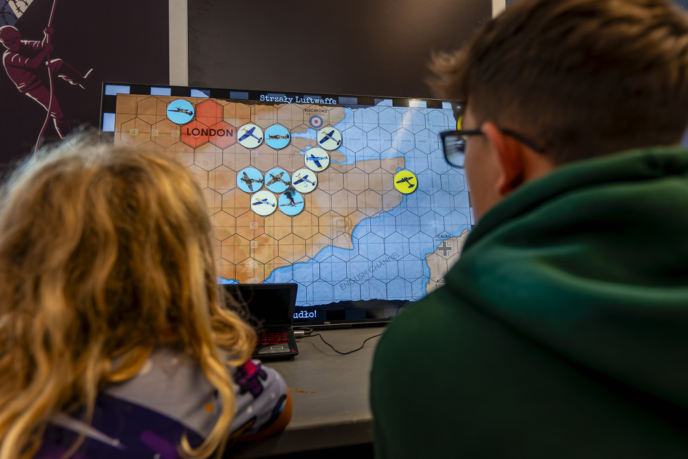 Instytut Pamięci Narodowej podczas Planszówek w Spodku – Katowice, 28-29 września 2024. Fot.: IPN K. Łojko