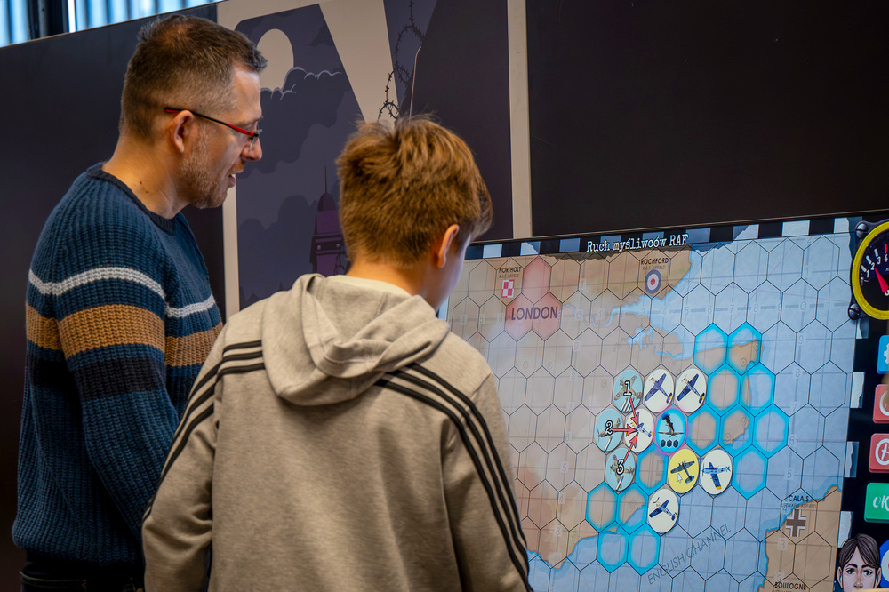 Instytut Pamięci Narodowej podczas Planszówek w Spodku – Katowice, 28-29 września 2024. Fot.: IPN K. Łojko