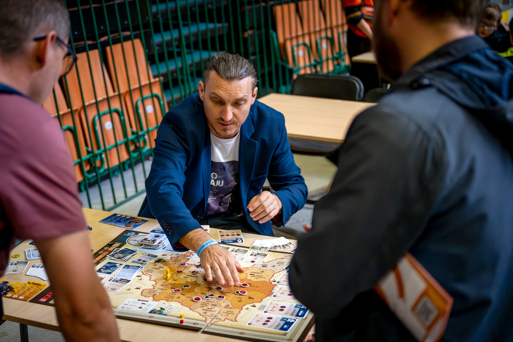 Instytut Pamięci Narodowej podczas Planszówek w Spodku – Katowice, 28-29 września 2024. Fot.: IPN K. Łojko