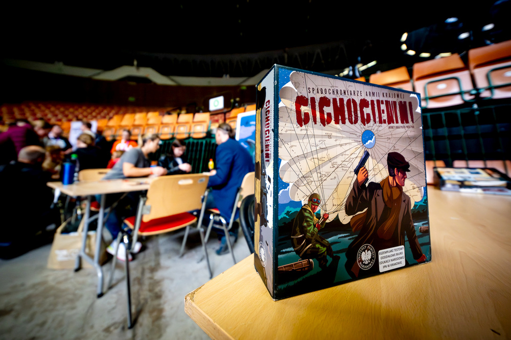 Instytut Pamięci Narodowej podczas Planszówek w Spodku – Katowice, 28-29 września 2024. Fot.: IPN K. Łojko