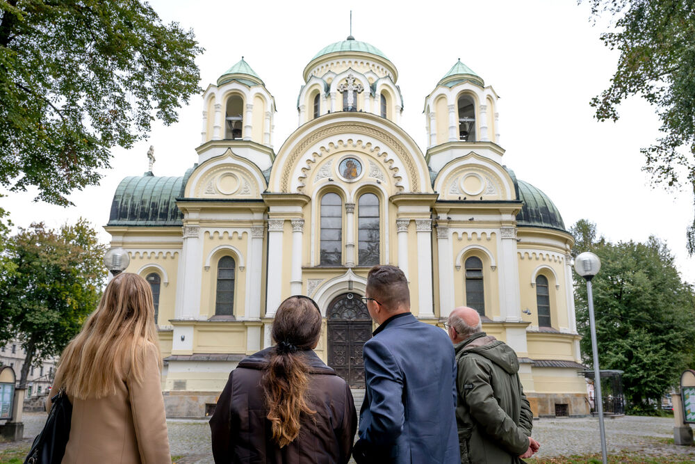 Wizyta Karoliny Maczek-Skillen, wnuczki gen. broni Stanisława Maczka w Polsce – Częstochowa, Katowice, 1-2 października 2024. Fot.: IPN K. Łojko
