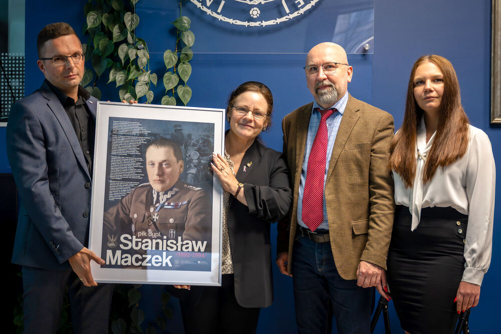 Wizyta Karoliny Maczek-Skillen, wnuczki gen. broni Stanisława Maczka w Polsce – Częstochowa, Katowice, 1-2 października 2024. Fot.: IPN K. Łojko