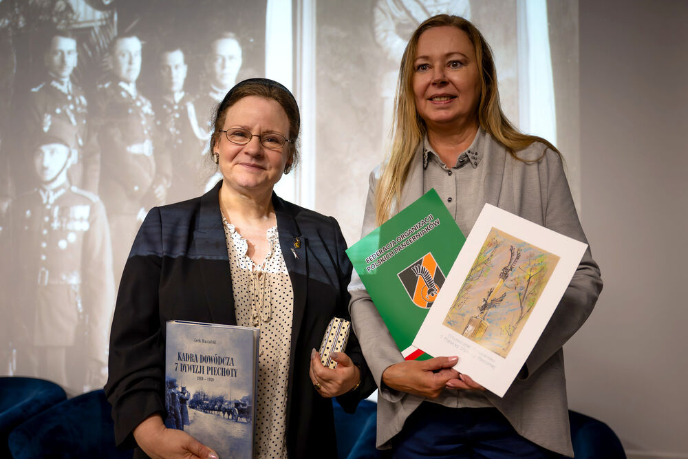 Wizyta Karoliny Maczek-Skillen, wnuczki gen. broni Stanisława Maczka w Polsce – Częstochowa, Katowice, 1-2 października 2024. Fot.: IPN K. Łojko