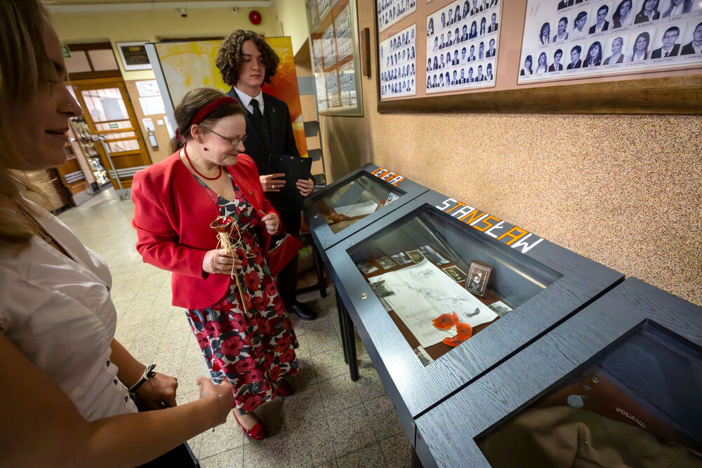 Wizyta Karoliny Maczek-Skillen, wnuczki gen. broni Stanisława Maczka w Polsce – Częstochowa, Katowice, 1-2 października 2024. Fot.: IPN K. Łojko