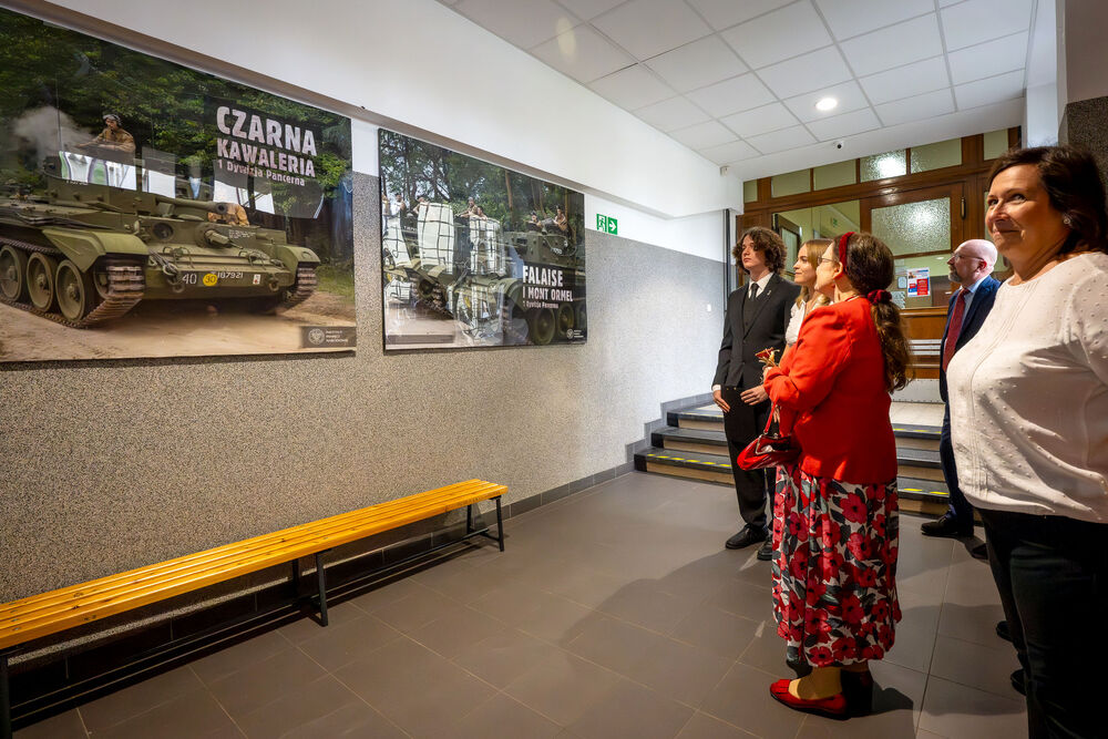 Wizyta Karoliny Maczek-Skillen, wnuczki gen. broni Stanisława Maczka w Polsce – Częstochowa, Katowice, 1-2 października 2024. Fot.: IPN K. Łojko
