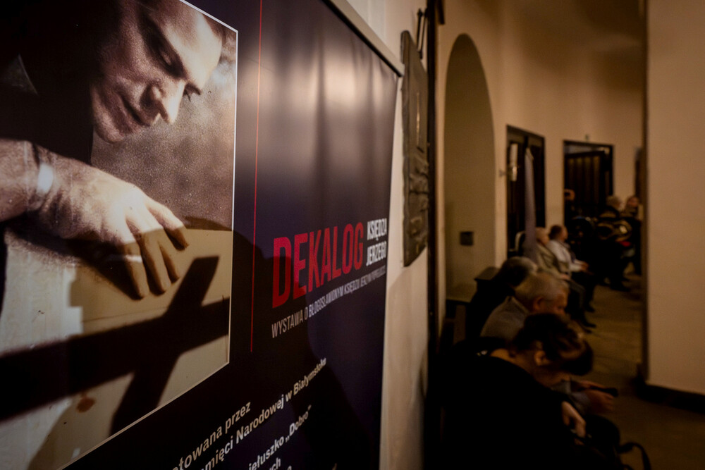 40. rocznica pobytu bł. ks. Jerzego Popiełuszki w kościele Braci Mniejszych Kapucynów pw. Podwyższenia Krzyża Świętego w Bytomiu – 6-8 październik 2024. Fot.: IPN K. Łojko