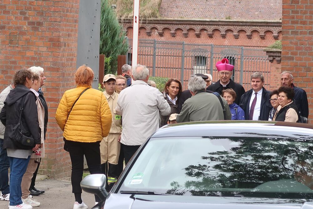 85. rocznica uruchomienia pierwszego na ziemiach Polski niemieckiego obozu koncentracyjnego – KL Posen – Poznań, 10 października 2024. Fot. D. Abłamowicz (IPN)