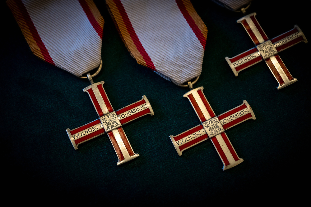 Uroczystość wręczenia Krzyży Wolności i Solidarności – Katowice, 17 października 2024. Fot.: IPN K. Łojko