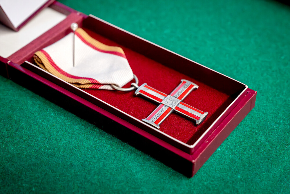 Uroczystość wręczenia Krzyży Wolności i Solidarności – Katowice, 17 października 2024. Fot.: IPN K. Łojko