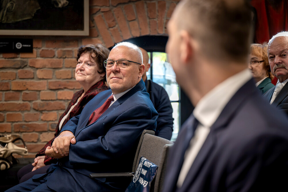 Uroczystość wręczenia Krzyży Wolności i Solidarności – Katowice, 17 października 2024. Fot.: IPN K. Łojko