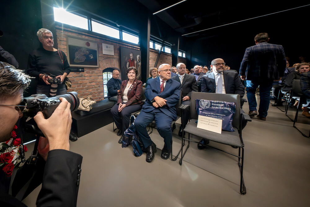 Uroczystość wręczenia Krzyży Wolności i Solidarności – Katowice, 17 października 2024. Fot.: IPN K. Łojko