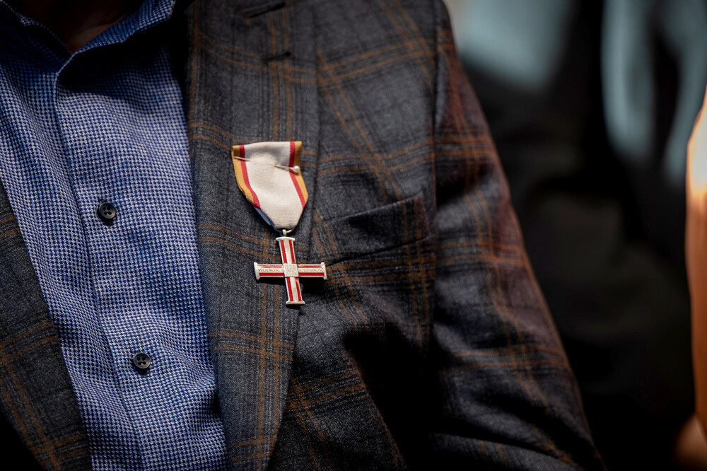 Uroczystość wręczenia Krzyży Wolności i Solidarności – Katowice, 17 października 2024. Fot.: IPN K. Łojko