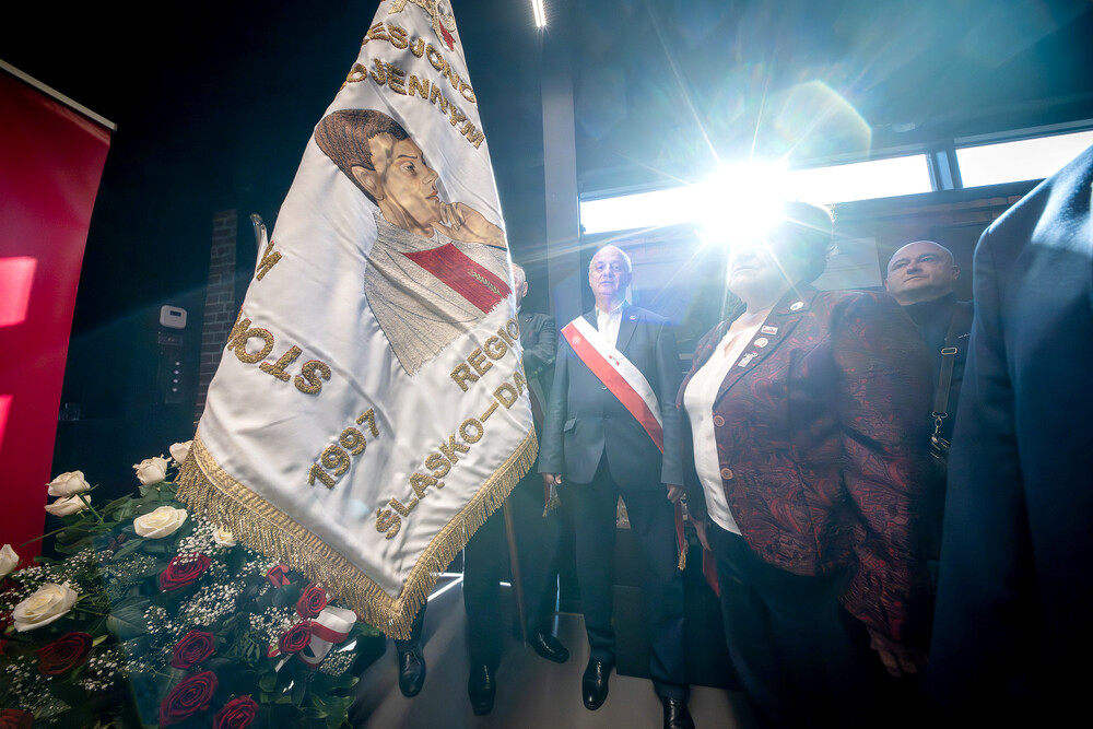 Uroczystość wręczenia Krzyży Wolności i Solidarności – Katowice, 17 października 2024. Fot.: IPN K. Łojko